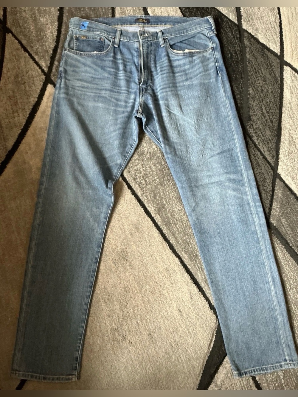 Size 36 x 32 - Polo Ralph Lauren Parkside Active Taper Light Wash Stretch Jeans